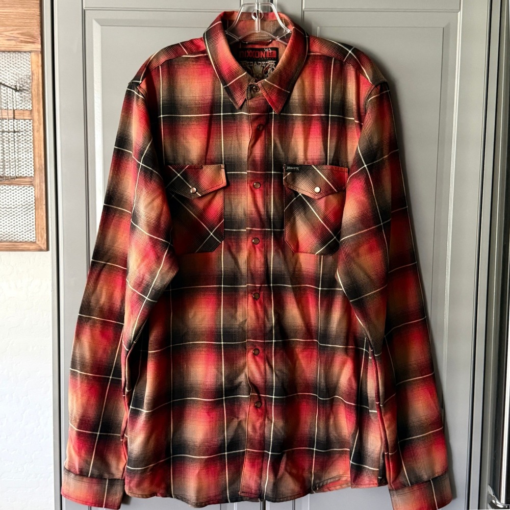Dixxon Megadeth Killing Is My Business Flannel-Limited Edition,Red Black,LT